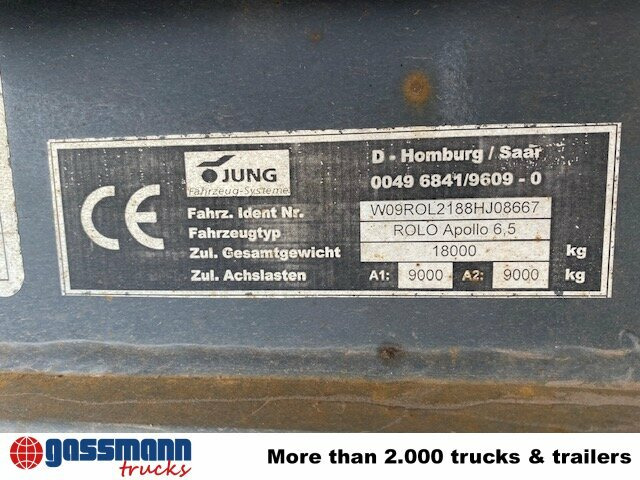 Rolo Apollo 6,5 Schlittenabroller - Haakarm/ Portaalarm aanhanger: afbeelding 5 Rolo Apollo 6,5 Schlittenabroller - Haakarm/ Portaalarm aanhanger: afbeelding 5