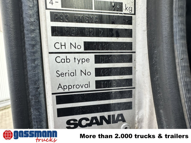 Scania P93 HK 250 6x4L - Chassis vrachtwagen: afbeelding 2 Scania P93 HK 250 6x4L - Chassis vrachtwagen: afbeelding 2