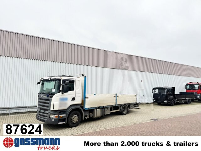 Scania R380 DB 4x2 MNA, Platz für Heckkran, 2x AHK - Vrachtwagen met open laadbak: afbeelding 1 Scania R380 DB 4x2 MNA, Platz für Heckkran, 2x AHK - Vrachtwagen met open laadbak: afbeelding 1