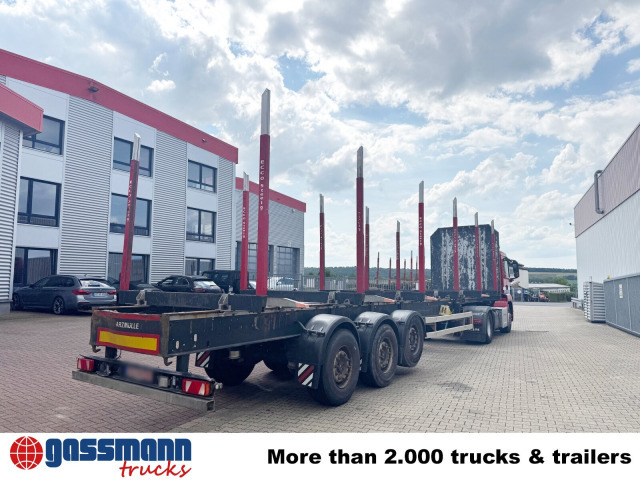 Schwarzmüller 3-Achs Holzauflieger, Liftachse, MEHRFACH - Houtoplegger: afbeelding 5 Schwarzmüller 3-Achs Holzauflieger, Liftachse, MEHRFACH - Houtoplegger: afbeelding 5