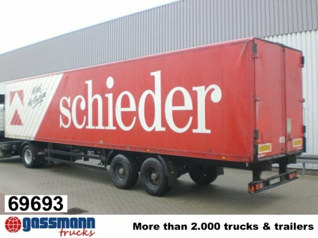 Spier SPIER SLG 2/90, Möbelkofferauflieger, 80 cbm, - Gesloten oplegger: afbeelding 1 Spier SPIER SLG 2/90, Möbelkofferauflieger, 80 cbm, - Gesloten oplegger: afbeelding 1