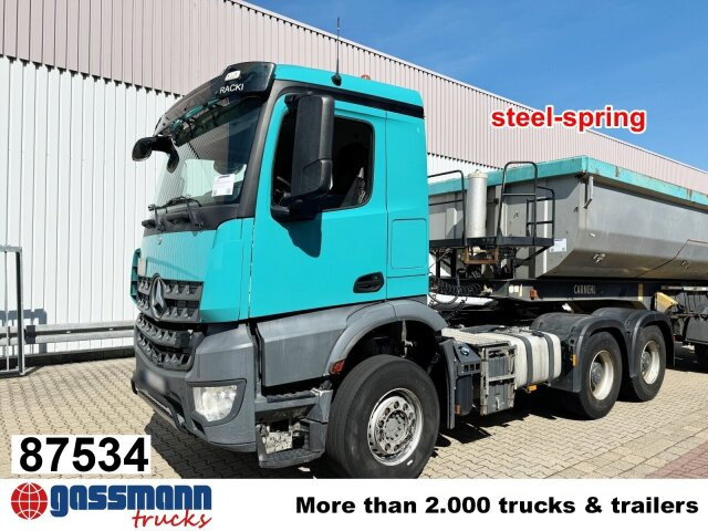 Mercedes-Benz Arocs 3343 S 6x4, Full Steel, 3x Vorhanden! - Trekker: afbeelding 1 Mercedes-Benz Arocs 3343 S 6x4, Full Steel, 3x Vorhanden! - Trekker: afbeelding 1