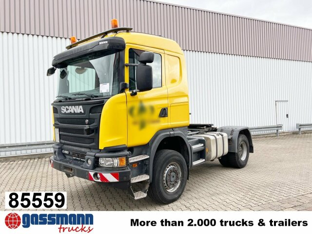 Scania G450 CA 4x4, Kipphydraulik - Trekker: afbeelding 1 Scania G450 CA 4x4, Kipphydraulik - Trekker: afbeelding 1
