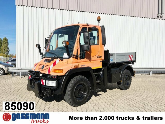 Unimog U 300 4x4, Kipper, Kommunalhydraulik, - Vrachtwagen met open laadbak, Gemeentelijke machine/ Speciaal: afbeelding 1 Unimog U 300 4x4, Kipper, Kommunalhydraulik, - Vrachtwagen met open laadbak, Gemeentelijke machine/ Speciaal: afbeelding 1
