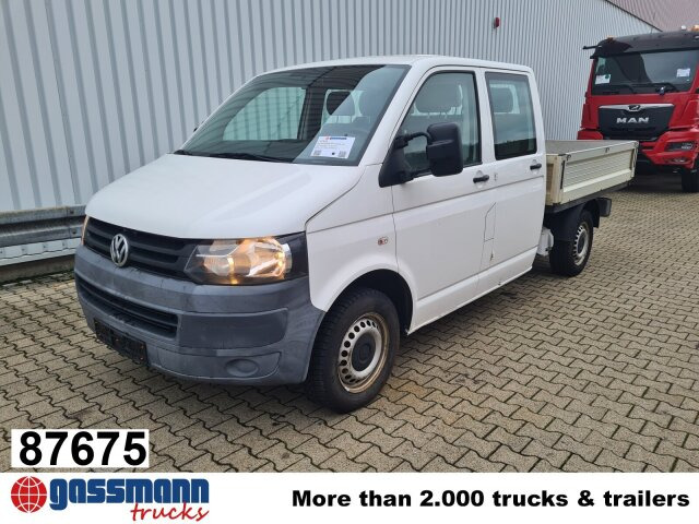 Volkswagen T5 Doka 4x2, 2.0 ltr. TDI Pritsche - Bestelwagen open laadbak, Bestelwagen met dubbele cabine: afbeelding 1 Volkswagen T5 Doka 4x2, 2.0 ltr. TDI Pritsche - Bestelwagen open laadbak, Bestelwagen met dubbele cabine: afbeelding 1