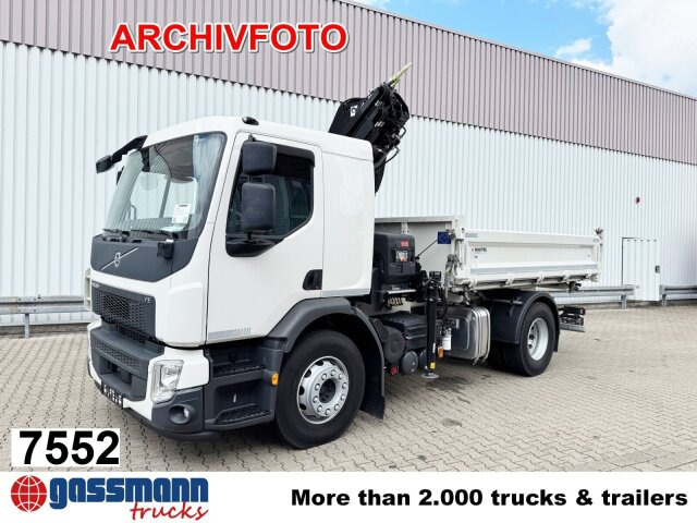 Volvo FL 280 4x4 mit 10-13 m/t Kran - Kipper vrachtwagen, Kraanwagen: afbeelding 1 Volvo FL 280 4x4 mit 10-13 m/t Kran - Kipper vrachtwagen, Kraanwagen: afbeelding 1