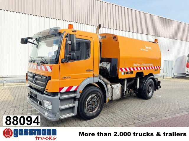 Mercedes-Benz Axor 1829 4x2, Zweiweg Z200, Kehrmaschine Faun - Vrachtwagen: afbeelding 1 Mercedes-Benz Axor 1829 4x2, Zweiweg Z200, Kehrmaschine Faun - Vrachtwagen: afbeelding 1