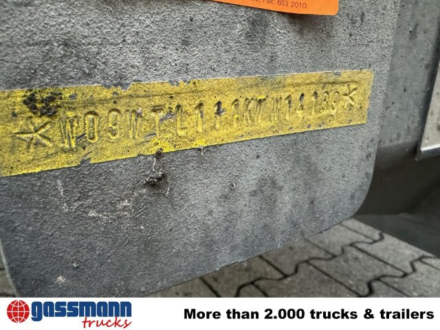 WEKA ZAA-WA-7.75-1X10, Verzinkt - Containertransporter/ Wissellaadbak aanhangwagen: afbeelding 2 WEKA ZAA-WA-7.75-1X10, Verzinkt - Containertransporter/ Wissellaadbak aanhangwagen: afbeelding 2