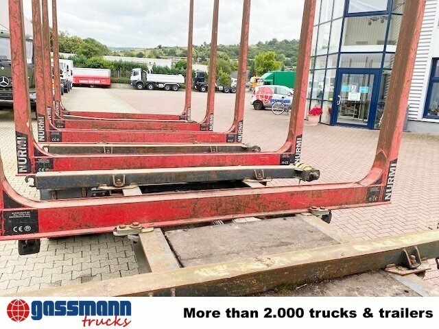 Hout aanhanger voor het vervoer van hout ZASLAW D-36657 Holzanhänger: afbeelding 12