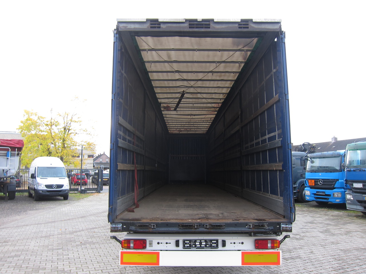 Aanhangwagen met huif KRONE SD MegaLiner Liftaxle BPW Disc: afbeelding 10
