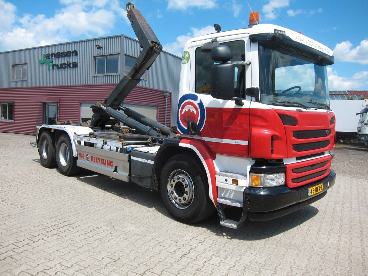 Scania P410 CB6X2 HSA Hyva 22T Haken E6 Liftachse - Haakarmsysteem vrachtwagen: afbeelding 1 Scania P410 CB6X2 HSA Hyva 22T Haken E6 Liftachse - Haakarmsysteem vrachtwagen: afbeelding 1