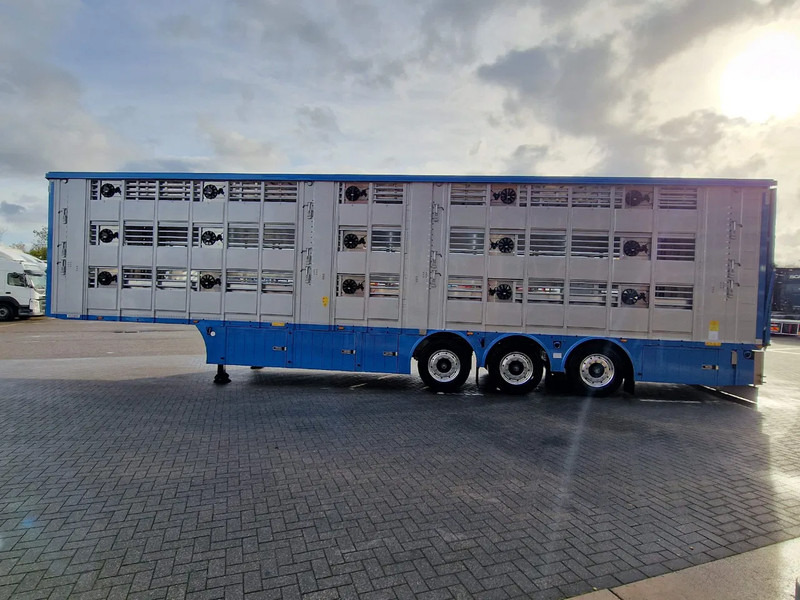 Pezzaioli New 3 stock livestock trailer 95.4M2 - Water & Ventilation - Lifting floors - Lifting roof - Lift axle - Veewagen oplegger: afbeelding 5 Pezzaioli New 3 stock livestock trailer 95.4M2 - Water & Ventilation - Lifting floors - Lifting roof - Lift axle - Veewagen oplegger: afbeelding 5