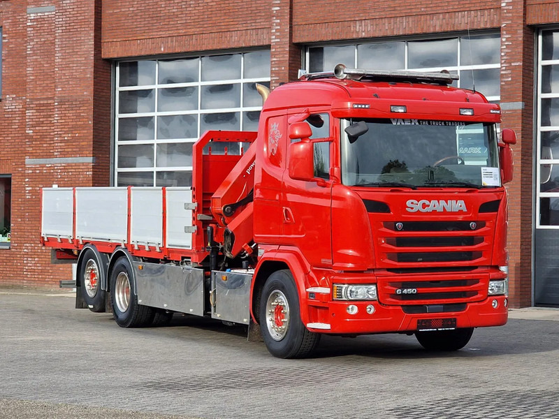 Scania G450 6x2*4 - HMF 2620 K5 Crane with remote - Retarder - Steering axle - Kraanwagen: afbeelding 2 Scania G450 6x2*4 - HMF 2620 K5 Crane with remote - Retarder - Steering axle - Kraanwagen: afbeelding 2