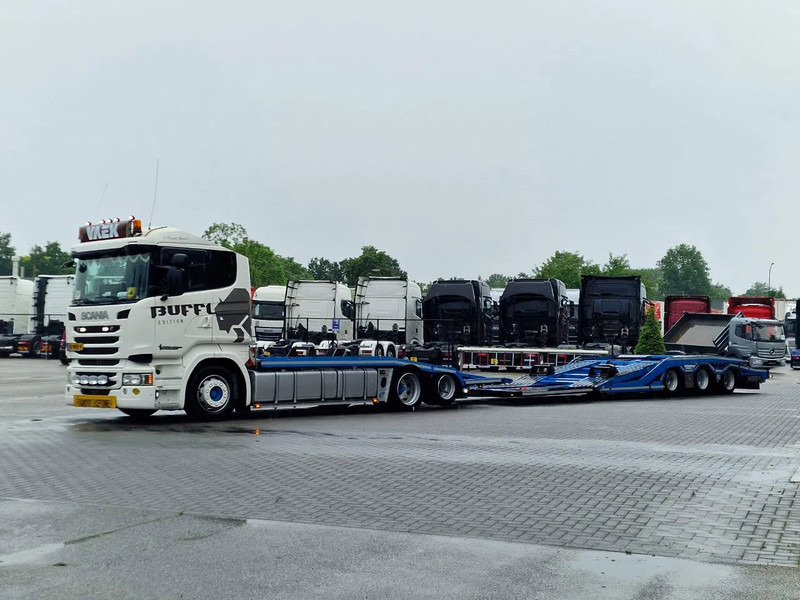 Scania R450 6x2 Trucktransporter GS Meppel + Trailer 2008 - Perfect condition - Retarder - Autovrachtwagen vrachtwagen: afbeelding 4 Scania R450 6x2 Trucktransporter GS Meppel + Trailer 2008 - Perfect condition - Retarder - Autovrachtwagen vrachtwagen: afbeelding 4