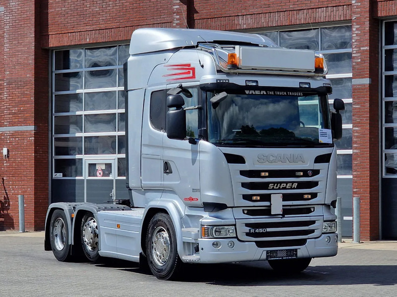 Scania R450 Highline 6x2/4 - Euro 6 - Opti Cruise - Navi - Full spoiler - Trekker: afbeelding 1 Scania R450 Highline 6x2/4 - Euro 6 - Opti Cruise - Navi - Full spoiler - Trekker: afbeelding 1