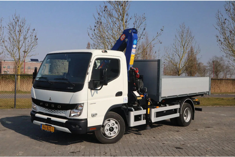 FUSO 7C18 | 4X2 | 3-WAY TIPPER | PM 6.5 KRAN /CRANE - Kipper vrachtwagen, Kraanwagen: afbeelding 2 FUSO 7C18 | 4X2 | 3-WAY TIPPER | PM 6.5 KRAN /CRANE - Kipper vrachtwagen, Kraanwagen: afbeelding 2