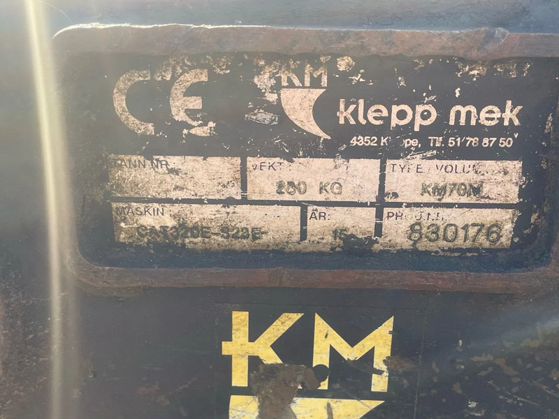 Sloopschaar Klepp Mek KM70 | S70 | G70 | QUICK COUPLER | SNELWISSEL: afbeelding 10