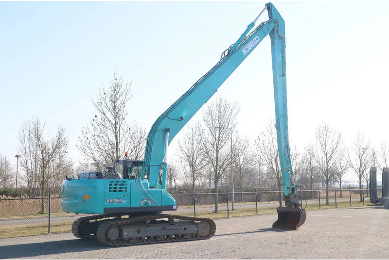Graafmachine Kobelco SK260 NLC -10E | 18.5 METER LONG REACH | TILT BUCKET: afbeelding 6