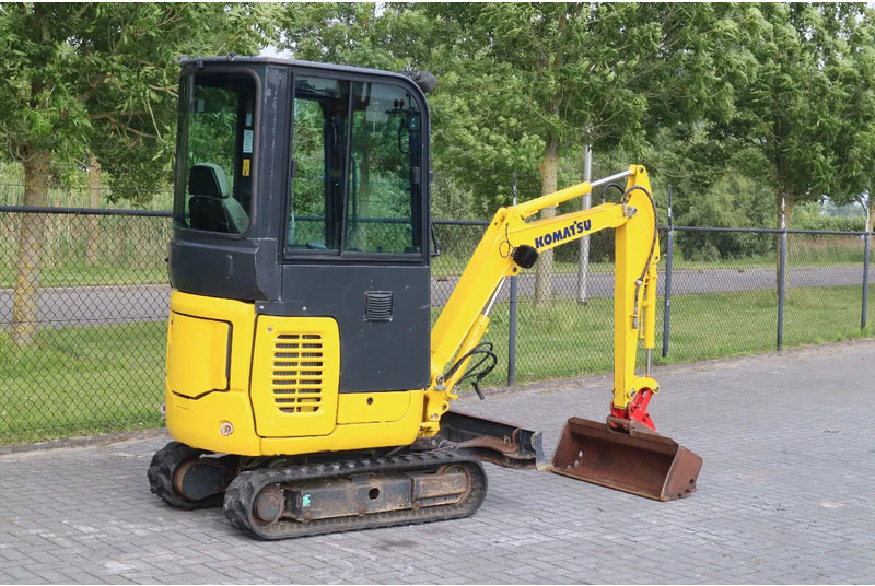 Minigraafmachine Komatsu PC16 R-3HS | 3X BUCKET | QUICK COUPLER | SWING BOOM: afbeelding 6