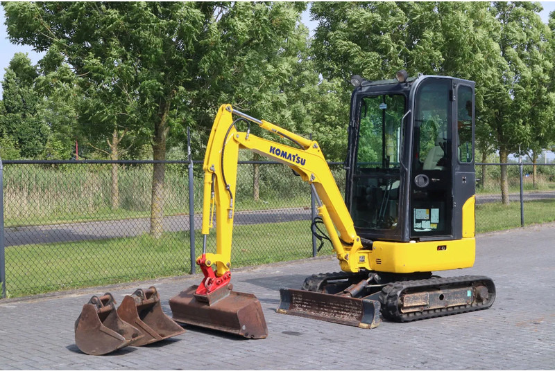 Komatsu PC16 R-3HS | 3X BUCKET | QUICK COUPLER | SWING BOOM - Minigraafmachine: afbeelding 2 Komatsu PC16 R-3HS | 3X BUCKET | QUICK COUPLER | SWING BOOM - Minigraafmachine: afbeelding 2