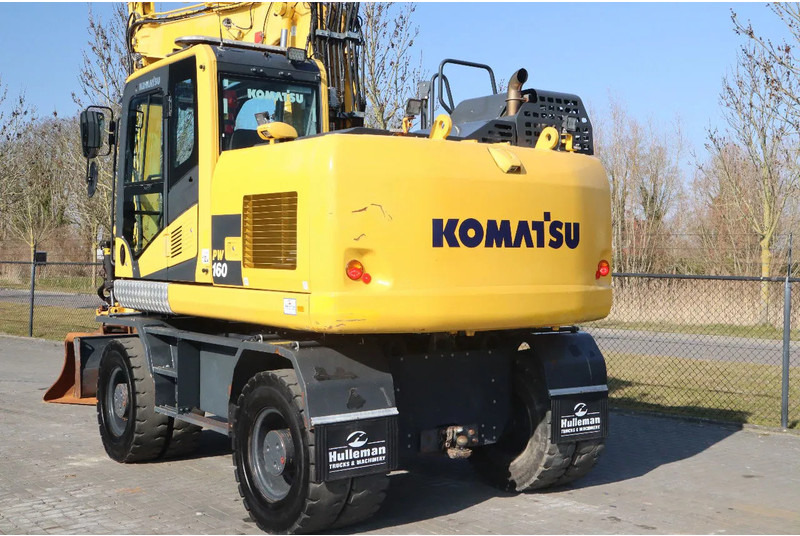Mobiele graafmachine Komatsu PW160-11 | ENGCON TILTROTATOR | BUCKET | TRAILER HYDR.: afbeelding 7