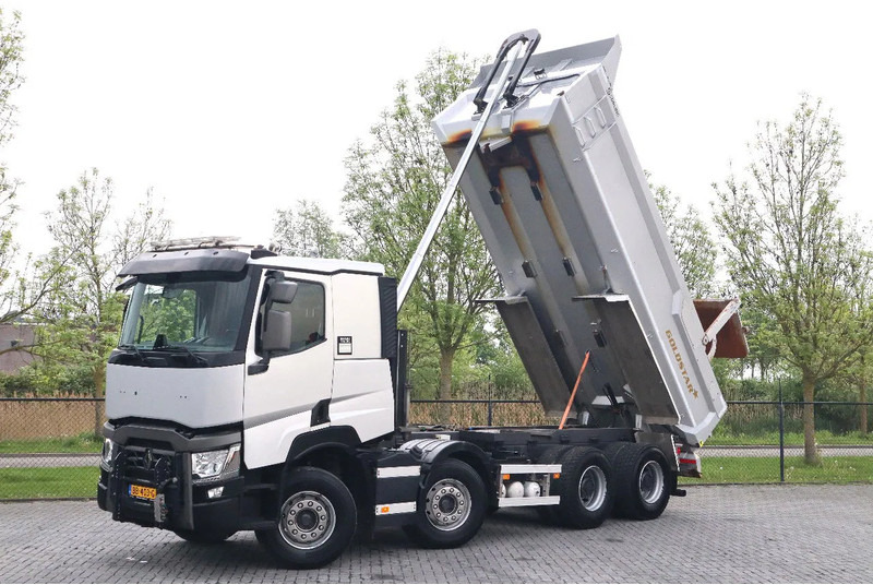 Renault C520 | 8X4 | RETARDER | BIG AXLES | 154.000 KM | EURO 6 - Kipper vrachtwagen: afbeelding 1 Renault C520 | 8X4 | RETARDER | BIG AXLES | 154.000 KM | EURO 6 - Kipper vrachtwagen: afbeelding 1
