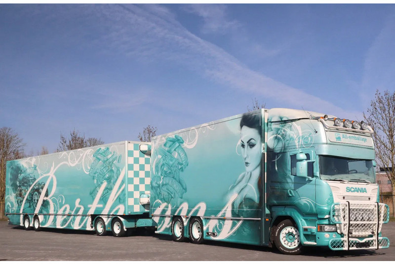 Scania R560 V8 | BERTHONS HOT ROD | CUSTOM SPECIAL TRUCK - Schuifzeilen vrachtwagen: afbeelding 1 Scania R560 V8 | BERTHONS HOT ROD | CUSTOM SPECIAL TRUCK - Schuifzeilen vrachtwagen: afbeelding 1