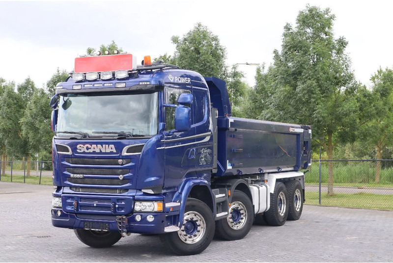 Scania R580 V8 | FULL STEEL | BIG AXLES | RETARDER | EURO 6 - Kipper vrachtwagen: afbeelding 2 Scania R580 V8 | FULL STEEL | BIG AXLES | RETARDER | EURO 6 - Kipper vrachtwagen: afbeelding 2