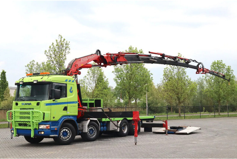 Scania R164-480 V8 | 8X4 | FASSI F600 | JIB | KRAN / CRANE - Trekker: afbeelding 1 Scania R164-480 V8 | 8X4 | FASSI F600 | JIB | KRAN / CRANE - Trekker: afbeelding 1