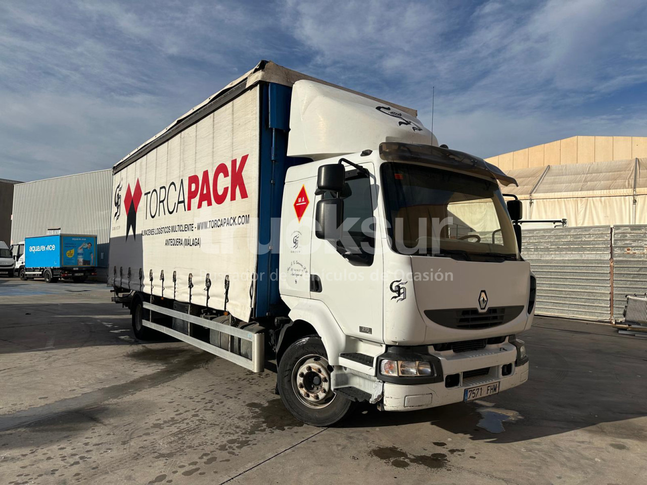 RENAULT 270 16C - Schuifzeilen vrachtwagen: afbeelding 2 RENAULT 270 16C - Schuifzeilen vrachtwagen: afbeelding 2