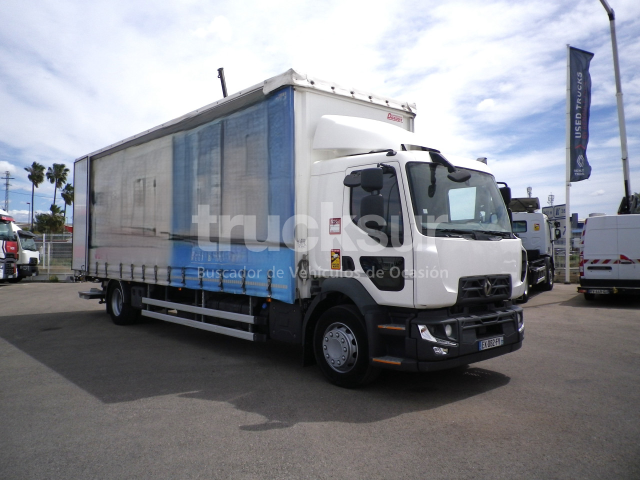 RENAULT D280.18 22P - Schuifzeilen vrachtwagen: afbeelding 2 RENAULT D280.18 22P - Schuifzeilen vrachtwagen: afbeelding 2