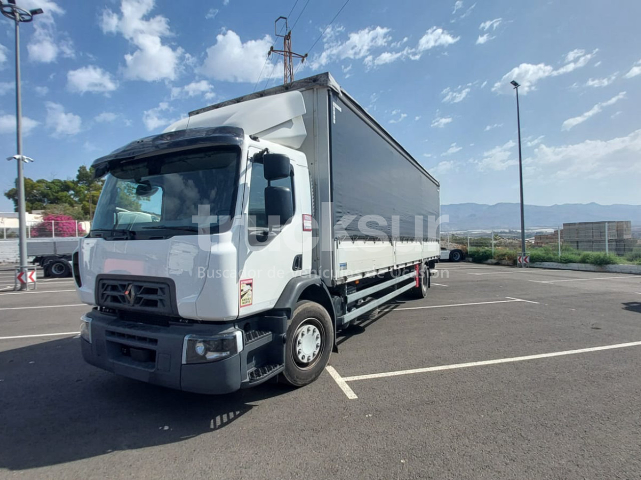 RENAULT D380.18 - Schuifzeilen vrachtwagen: afbeelding 1 RENAULT D380.18 - Schuifzeilen vrachtwagen: afbeelding 1