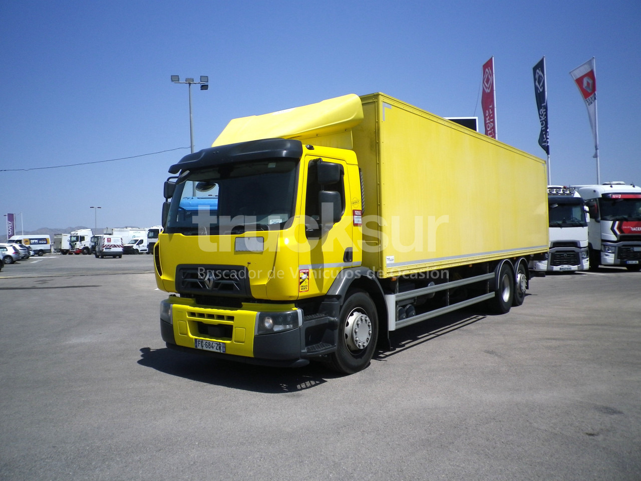 RENAULT D380.26 6X2*4 ejes 6x2*4 - Bakwagen: afbeelding 1 RENAULT D380.26 6X2*4 ejes 6x2*4 - Bakwagen: afbeelding 1