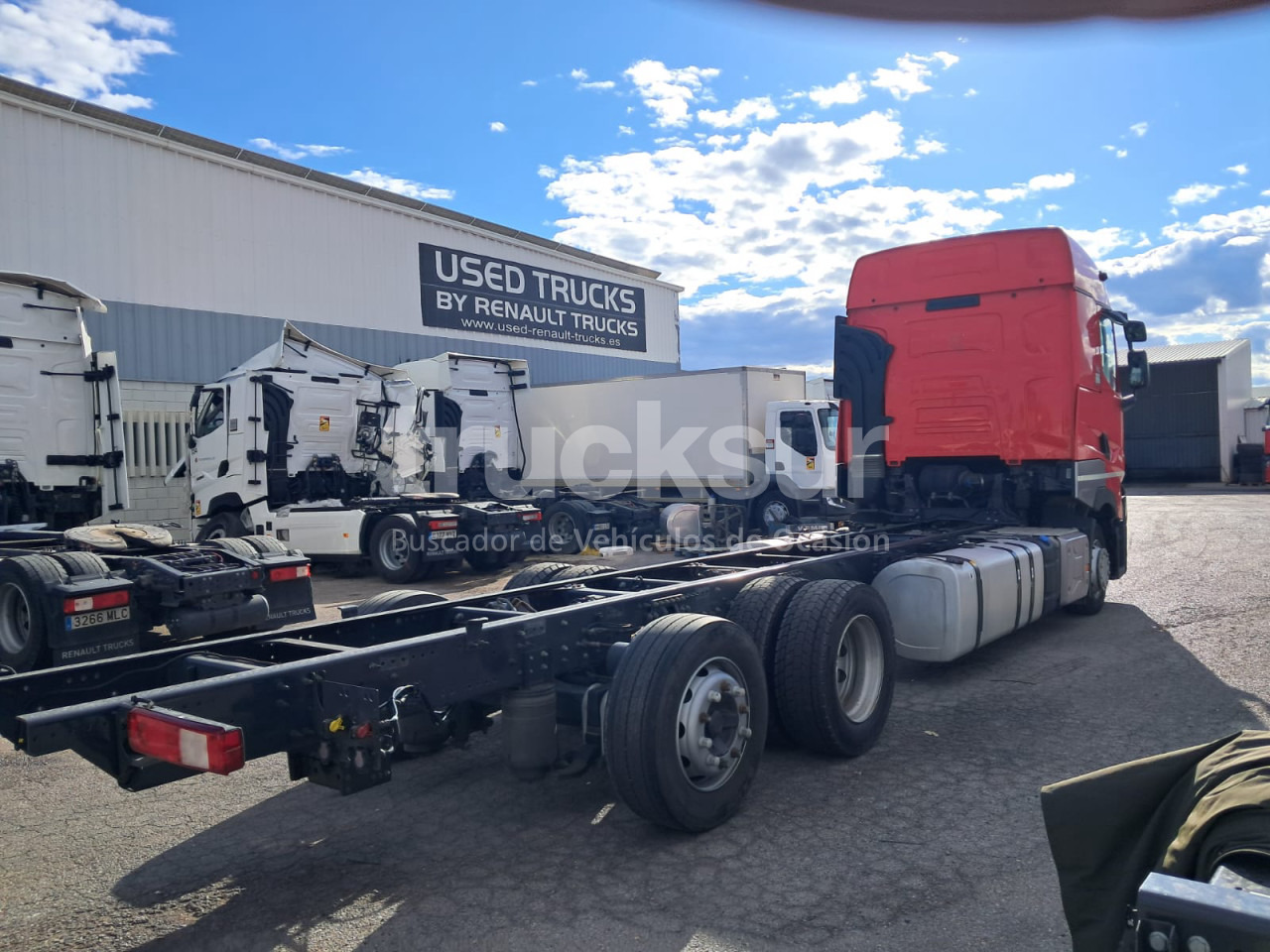 RENAULT T480 HIGH SLEEPER CAB 6X2*4 ejes 6x2*4 - Chassis vrachtwagen: afbeelding 3 RENAULT T480 HIGH SLEEPER CAB 6X2*4 ejes 6x2*4 - Chassis vrachtwagen: afbeelding 3