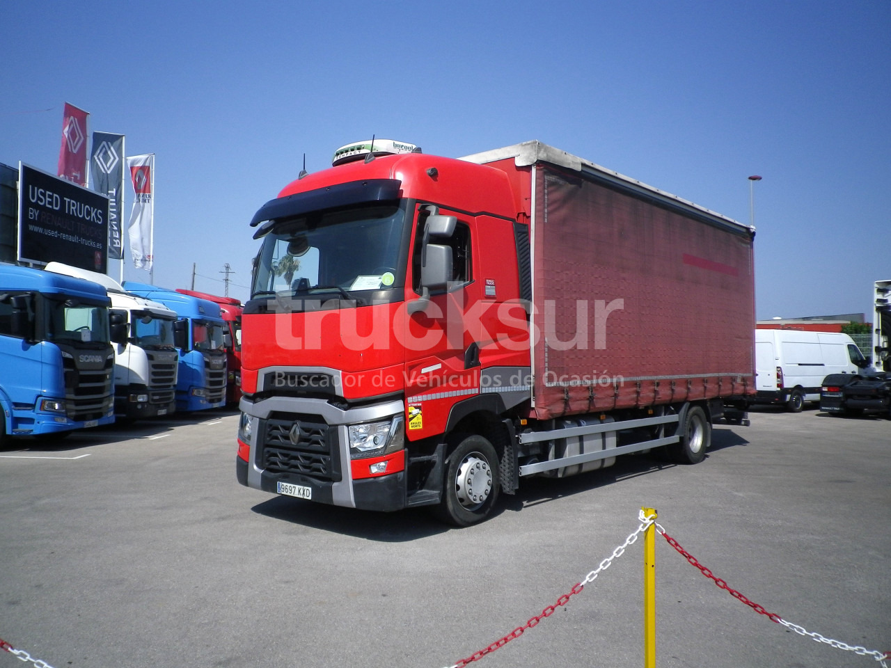 RENAULT T480 HIGH SLEEPER CAB - Schuifzeilen vrachtwagen: afbeelding 1 RENAULT T480 HIGH SLEEPER CAB - Schuifzeilen vrachtwagen: afbeelding 1