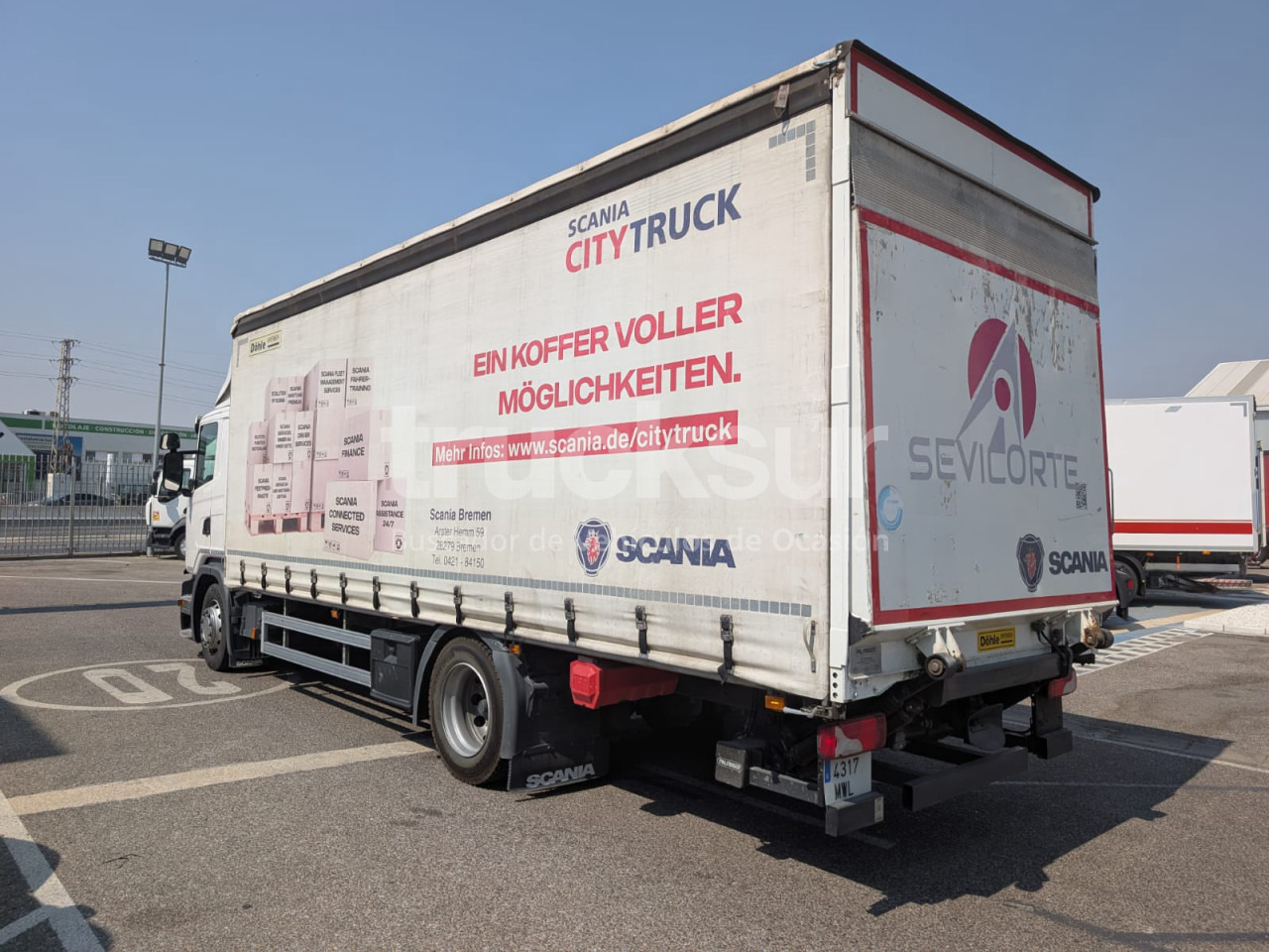 SCANIA G320.18 - Schuifzeilen vrachtwagen: afbeelding 4 SCANIA G320.18 - Schuifzeilen vrachtwagen: afbeelding 4