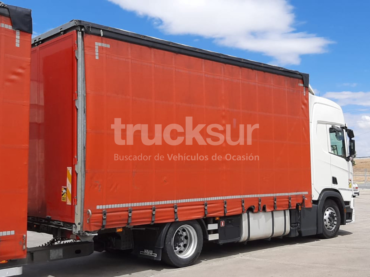 SCANIA R450.18 - Schuifzeilen vrachtwagen: afbeelding 2 SCANIA R450.18 - Schuifzeilen vrachtwagen: afbeelding 2