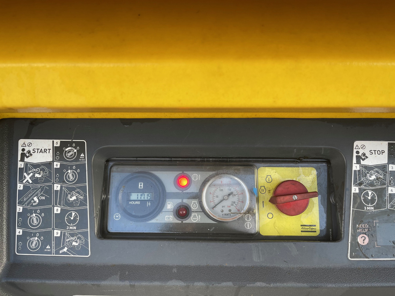 Luchtcompressor ATLAS COPCO XAS58: afbeelding 10