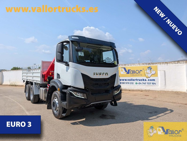 IVECO AD380 - FASSI - ONLY FOR EXPORT - Vrachtwagen met open laadbak: afbeelding 2 IVECO AD380 - FASSI - ONLY FOR EXPORT - Vrachtwagen met open laadbak: afbeelding 2