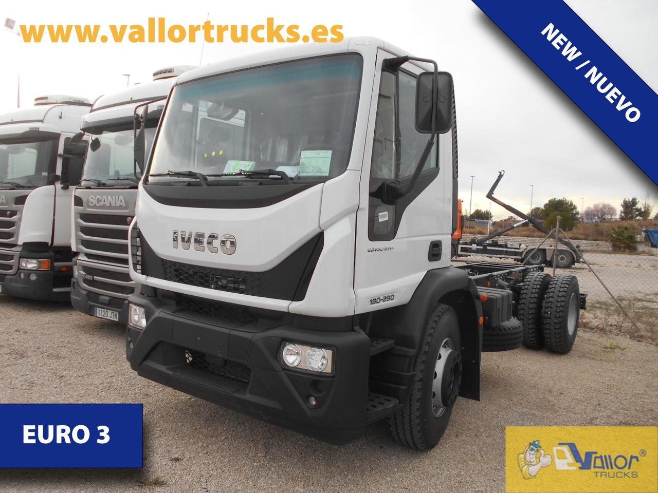IVECO EUROCARGO - ML180EL28 - - ONLY EXPORT OUT EUROPE - Chassis vrachtwagen: afbeelding 1 IVECO EUROCARGO - ML180EL28 - - ONLY EXPORT OUT EUROPE - Chassis vrachtwagen: afbeelding 1