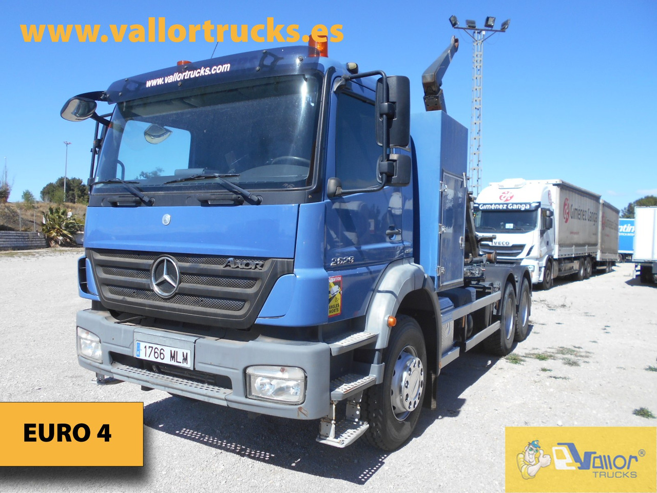 MERCEDES-BENZ AXOR 2629 - Haakarmsysteem vrachtwagen: afbeelding 1 MERCEDES-BENZ AXOR 2629 - Haakarmsysteem vrachtwagen: afbeelding 1