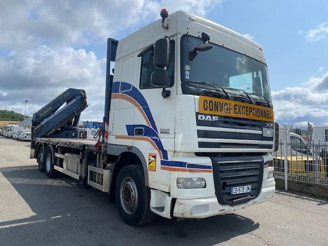DAF XF105 460 - Vrachtwagen met open laadbak, Kraanwagen: afbeelding 2 DAF XF105 460 - Vrachtwagen met open laadbak, Kraanwagen: afbeelding 2
