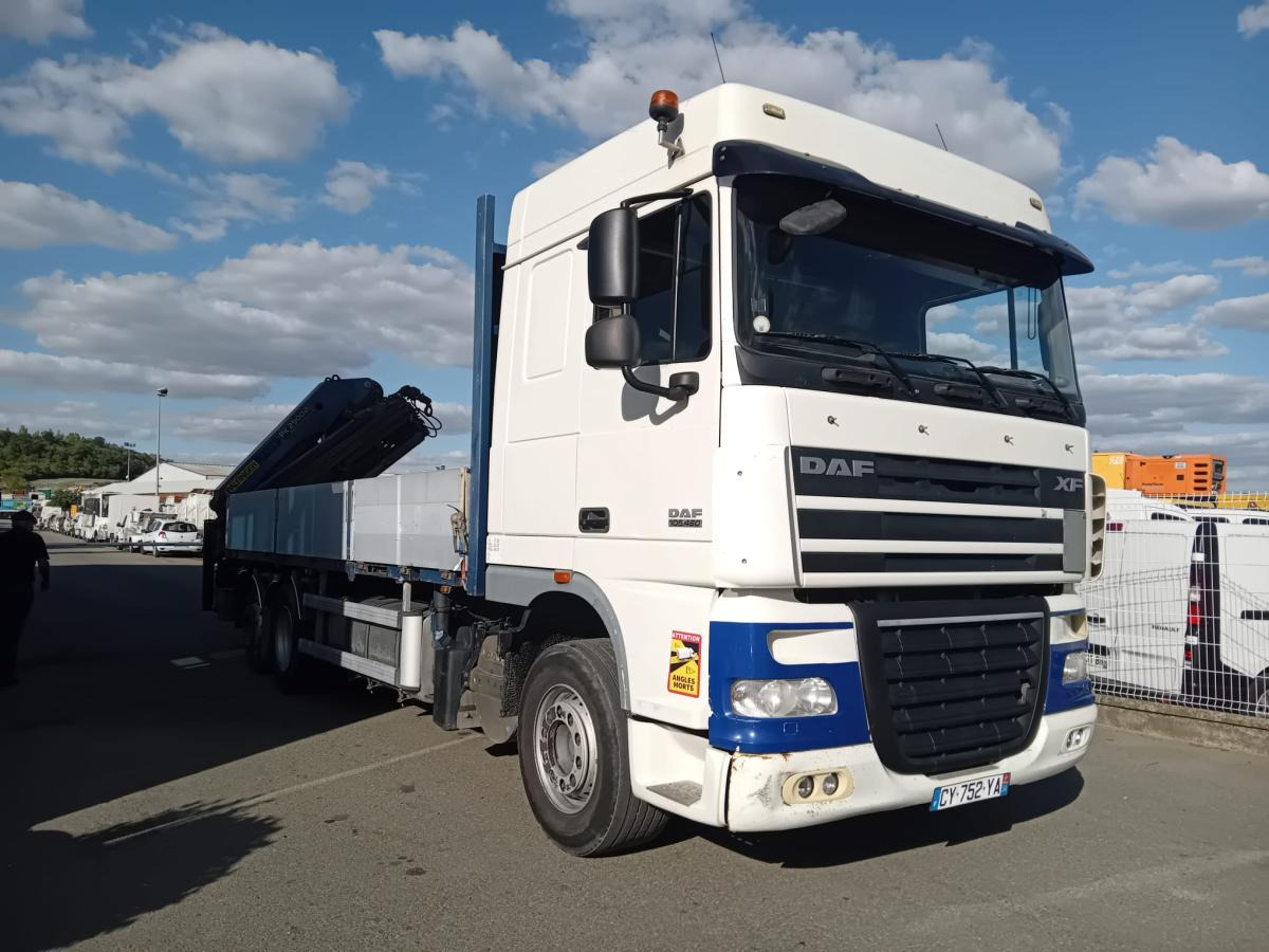DAF XF105 460 - Vrachtwagen met open laadbak: afbeelding 1 DAF XF105 460 - Vrachtwagen met open laadbak: afbeelding 1