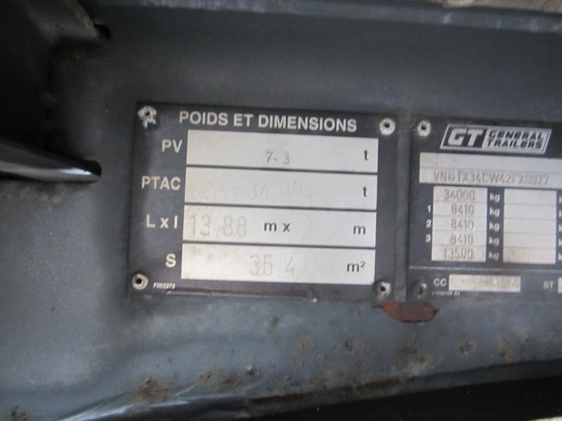 Fruehauf - Schuifzeiloplegger: afbeelding 3 Fruehauf - Schuifzeiloplegger: afbeelding 3