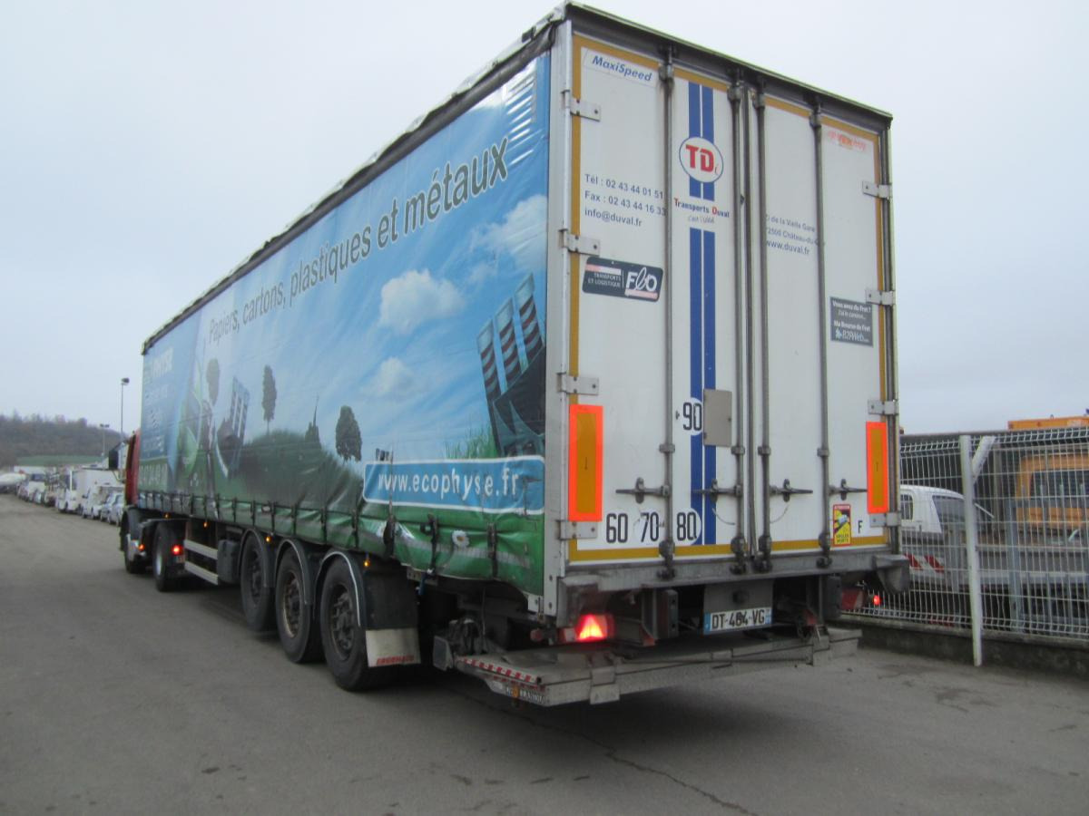 Fruehauf - Schuifzeiloplegger: afbeelding 2 Fruehauf - Schuifzeiloplegger: afbeelding 2