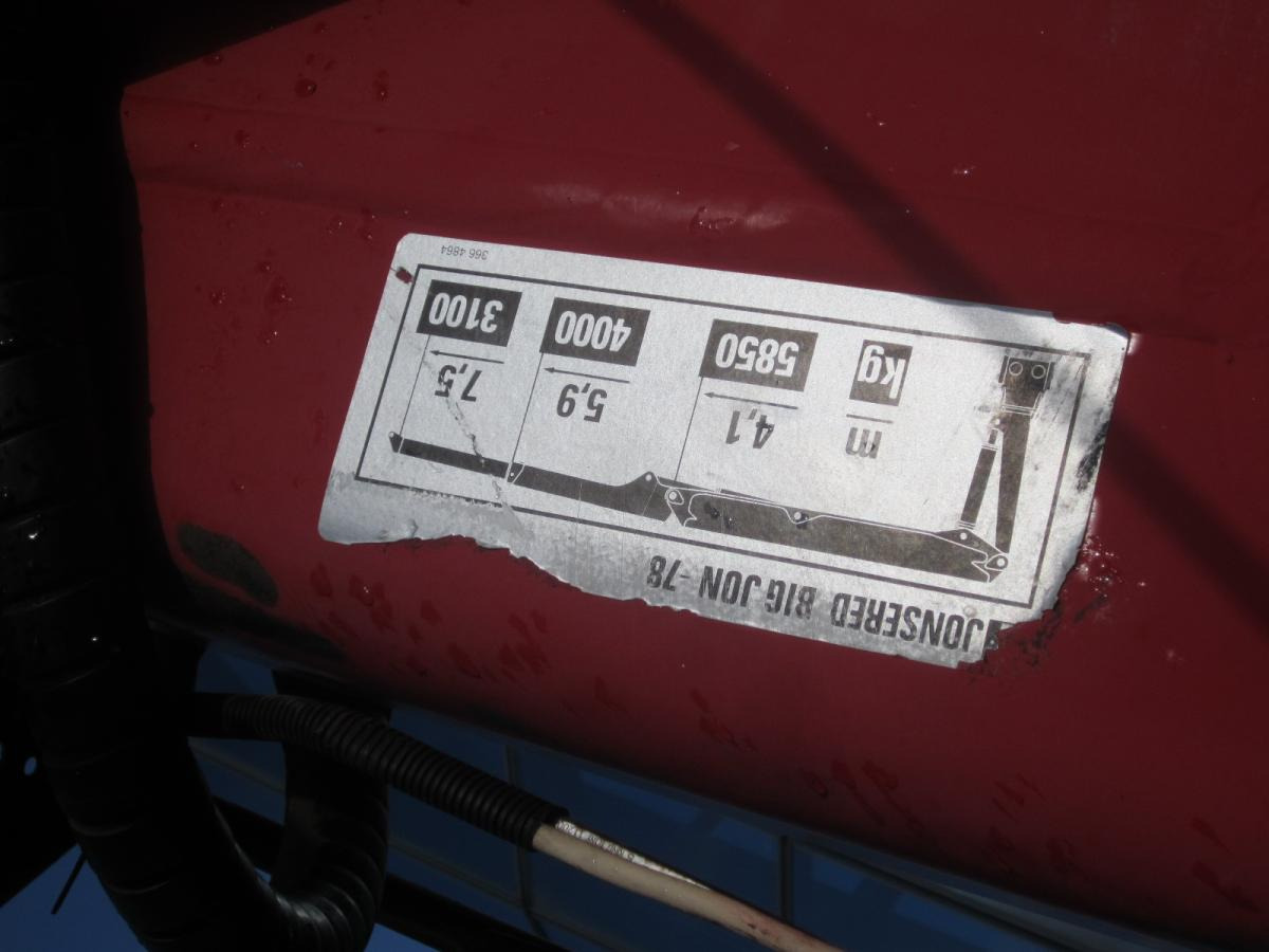 Kipper vrachtwagen, Kraanwagen Mercedes Actros 2640: afbeelding 7