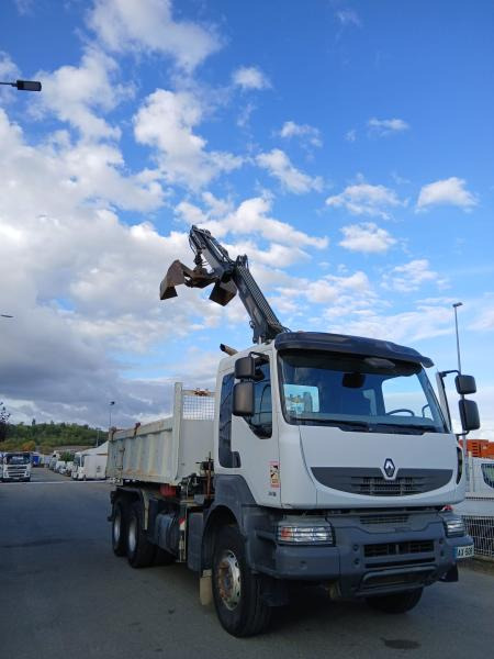 Renault Kerax 380 DXI - Kipper vrachtwagen, Kraanwagen: afbeelding 2 Renault Kerax 380 DXI - Kipper vrachtwagen, Kraanwagen: afbeelding 2