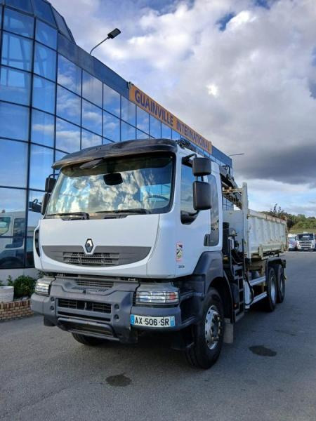 Renault Kerax 380 DXI - Kipper vrachtwagen, Kraanwagen: afbeelding 1 Renault Kerax 380 DXI - Kipper vrachtwagen, Kraanwagen: afbeelding 1