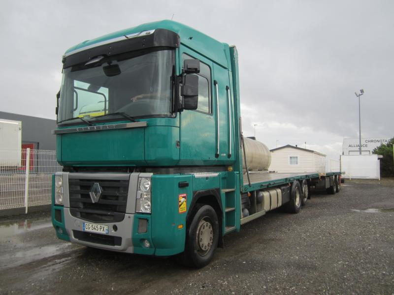 Vrachtwagen met open laadbak Renault Magnum 460 DXI: afbeelding 1