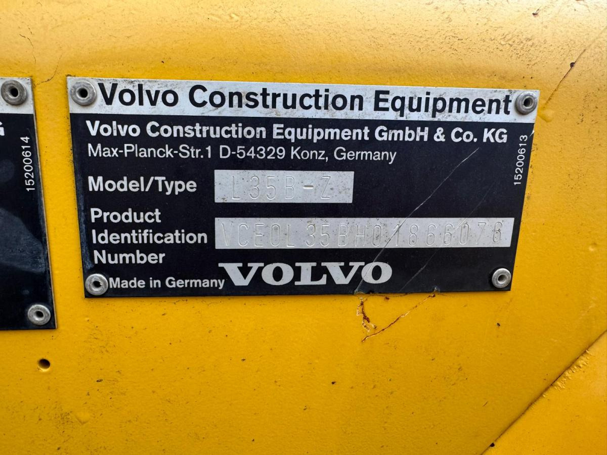 Volvo L 35 BZ - Wiellader: afbeelding 5 Volvo L 35 BZ - Wiellader: afbeelding 5